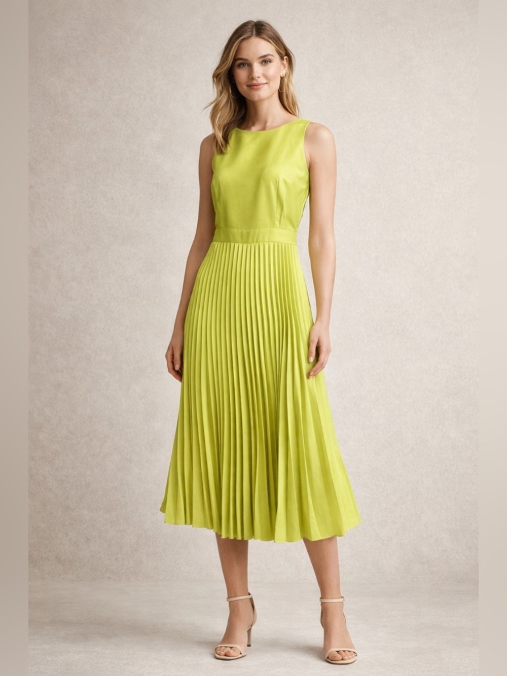 Banana Republic Silky Cut-Out Back Midi Dress Size 6 Wedding Guest Garden Party